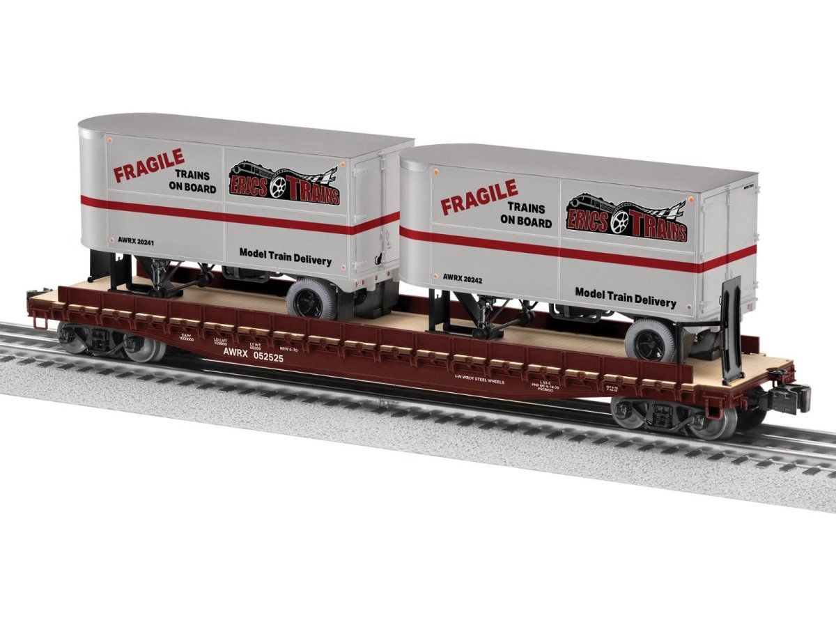 Appachian & Western Flatcar w/Trailers
