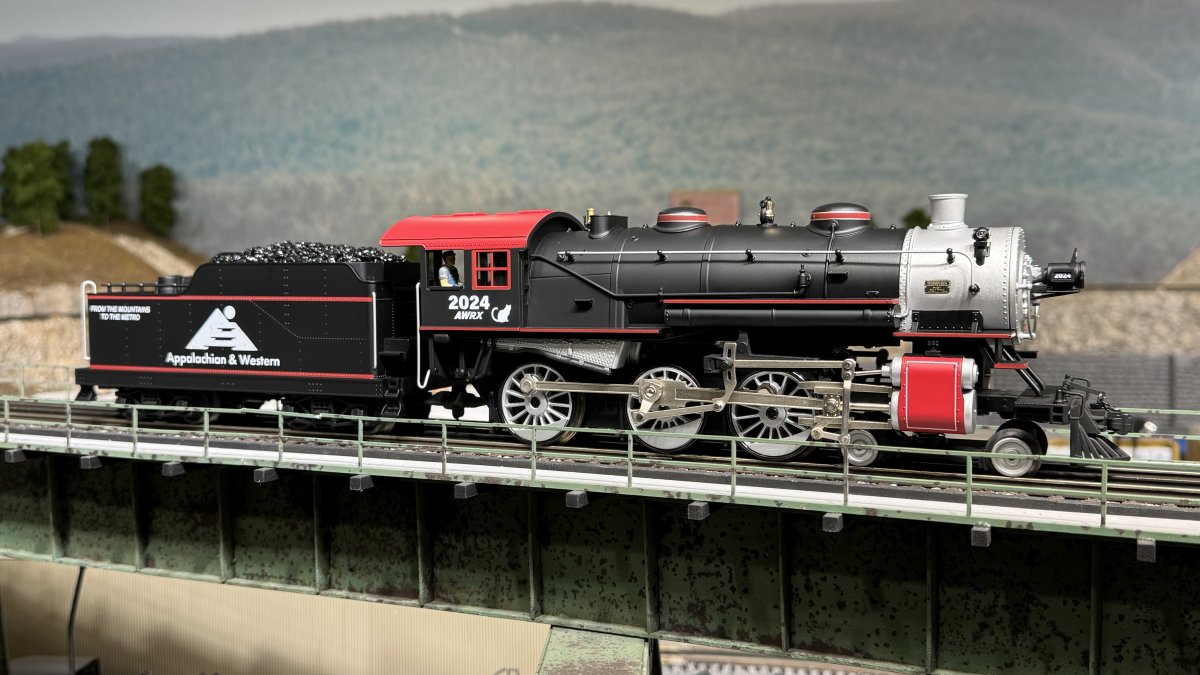Appachian & Western Legacy 4-6-0 (alternate view)