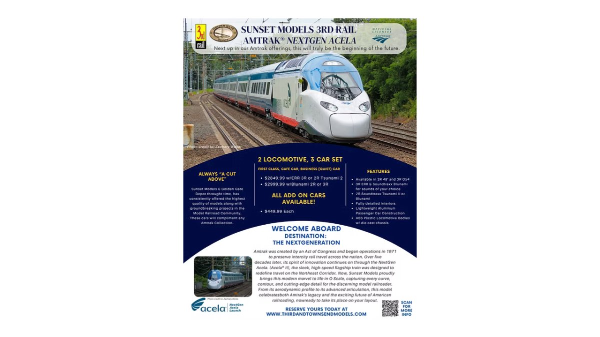 Amtrak NexGen Acela