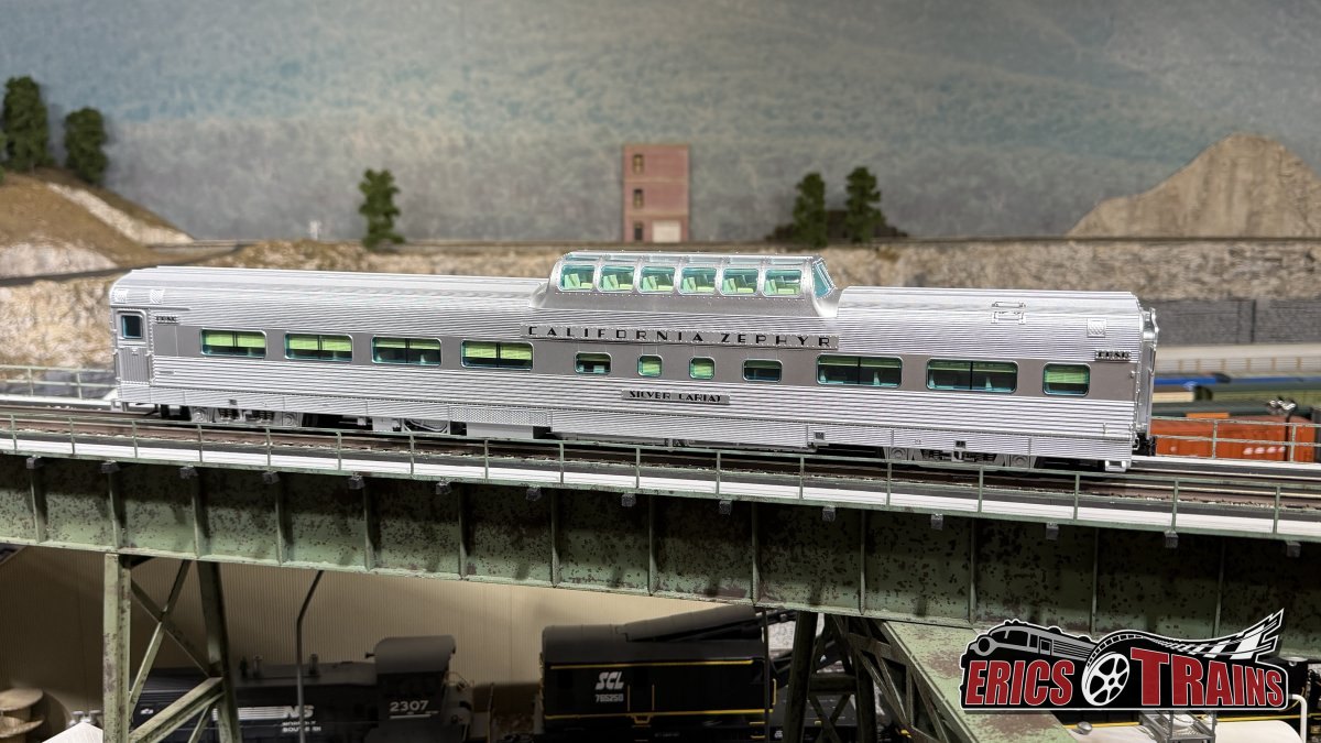 California Zephyr "Silver Lariat" Dome Car