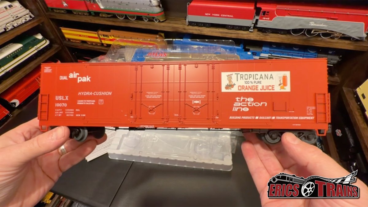 Tropicana 53' Evans Double Plug Door Box Car