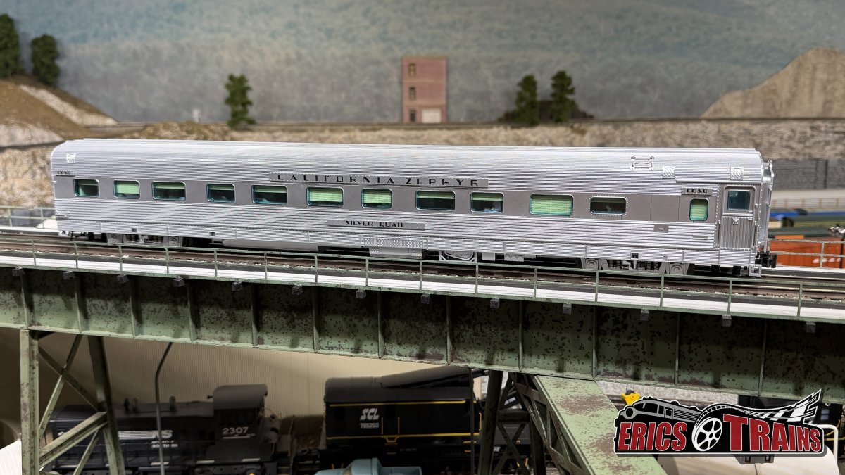 California Zephyr "Silver Quail" 6-5 Sleeper Car
