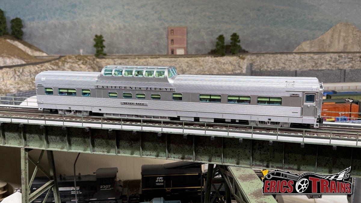 California Zephyr "Silver Sage" Dome Car