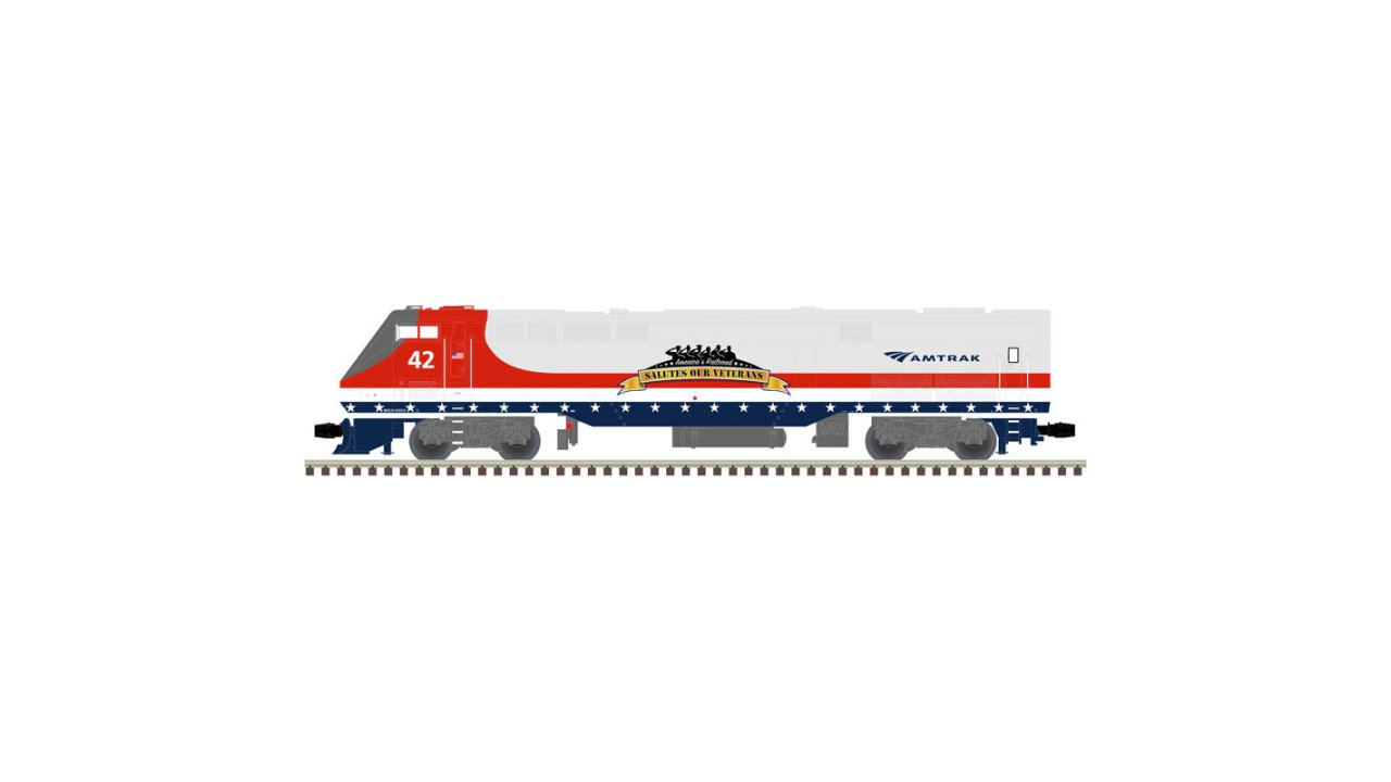 Amtrak "Salute To Veterans" P42 Genesis