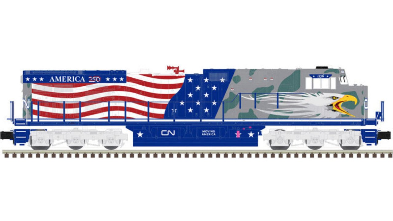 Canadian National Semiquintennial ES44