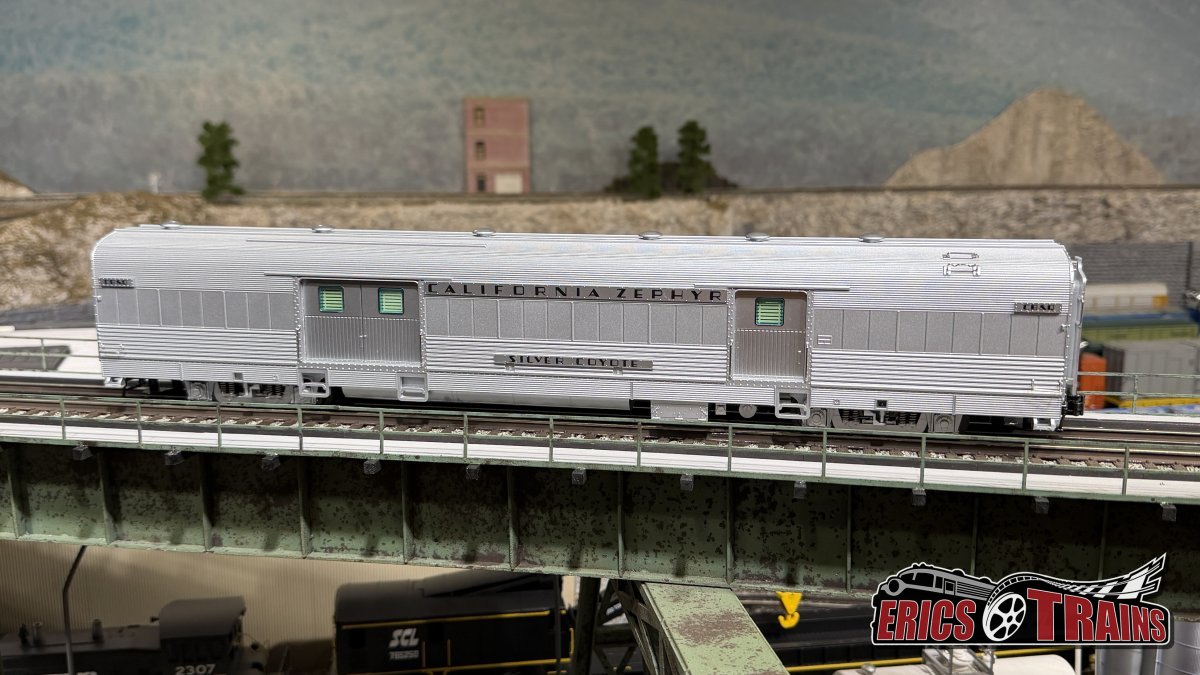 California Zephyr "Silver Coyote" Baggage Car