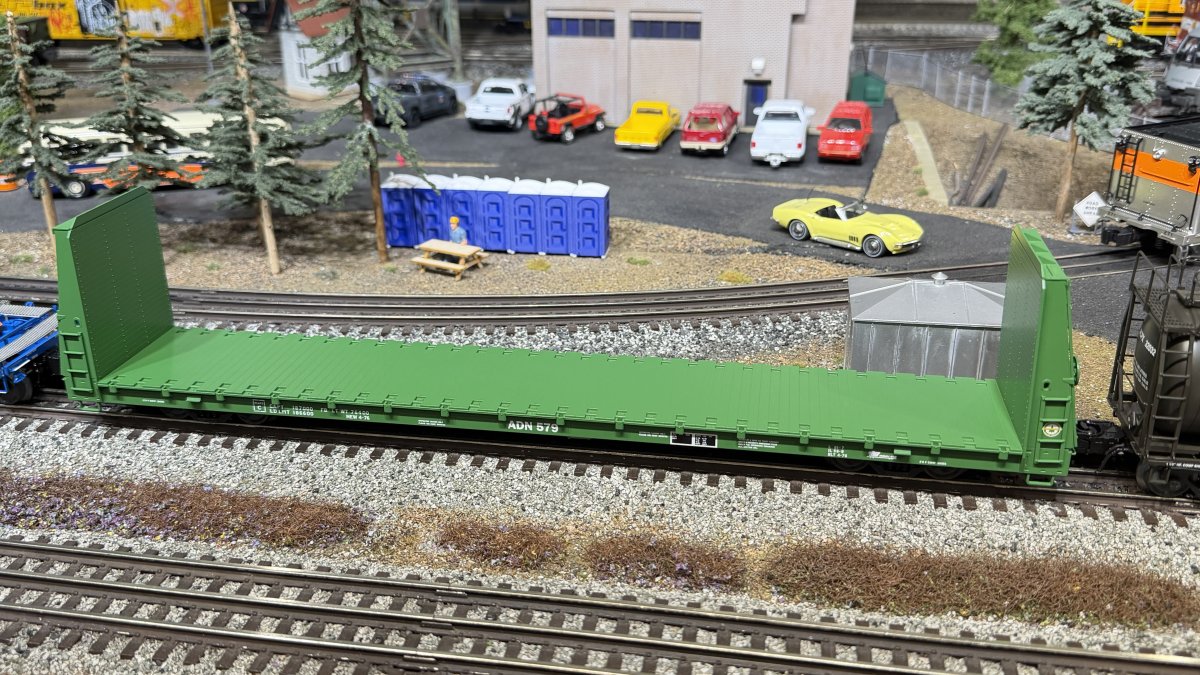 Ashley Drew & Northern O Bulkhead Flat Car