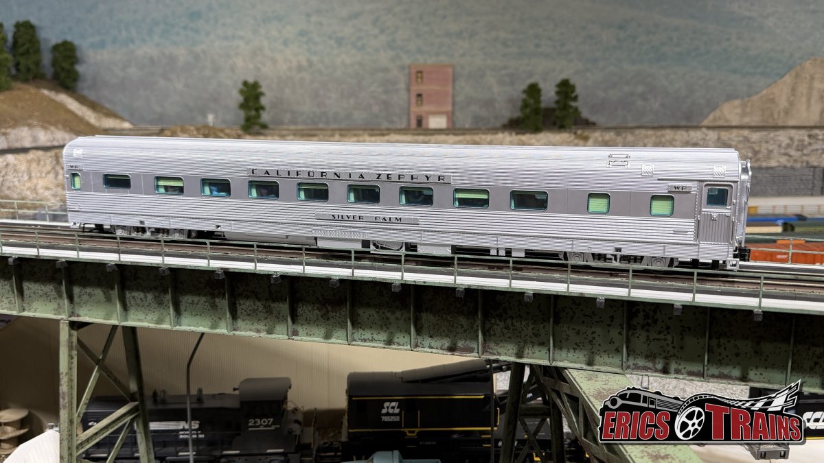 California Zephyr "Silver Palm" 16 Section Sleeping CAr