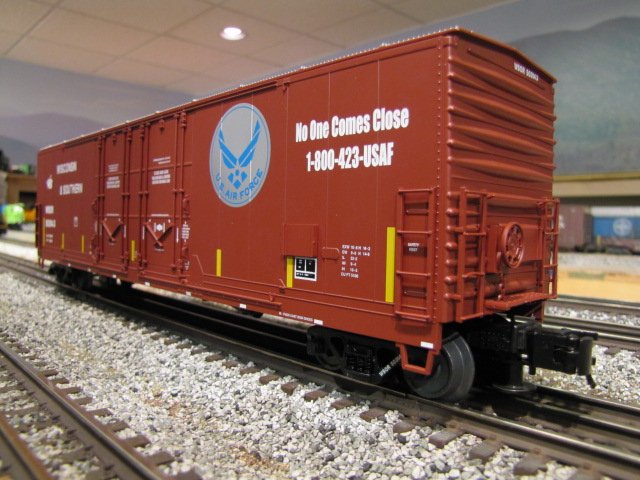 Wisconsin & Southern 53' Evans Double Plug-Door Box Car #503143 (Air Force)