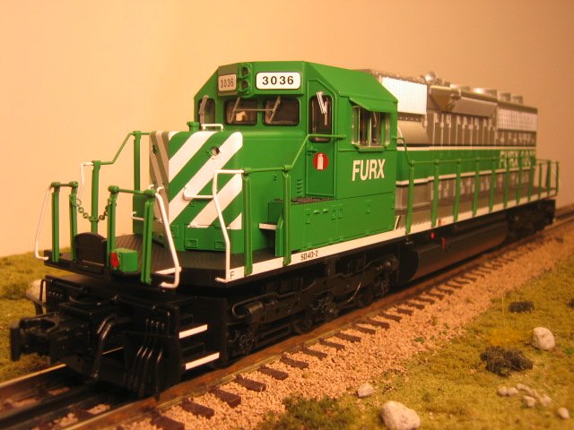 FURX SD40 Diesel Locomotive #3036 w/TMCC