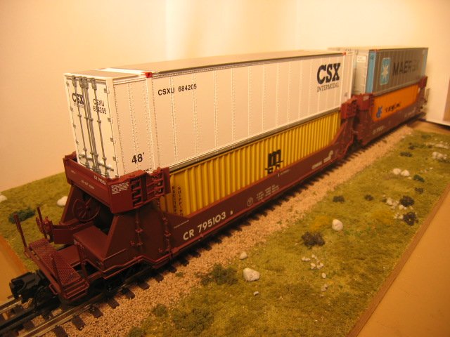 Conrail #795103 Gunderson Stack Car A-B Set