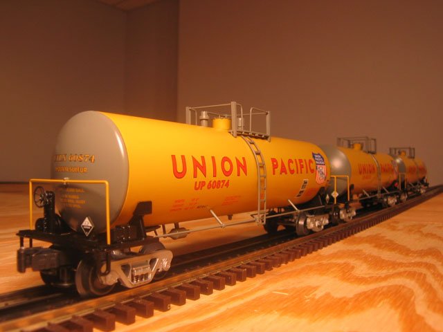 K-Line Union Pacific Aluminum Tank Car 3-pack