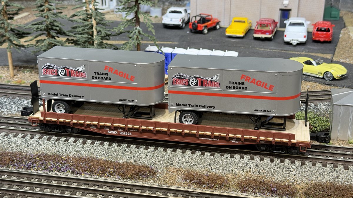 AWRX TOFC Flatcar