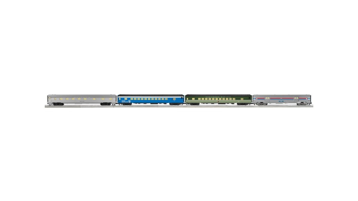 AMTRAK "RAINBOW" 21" 4 PACK PHASE I