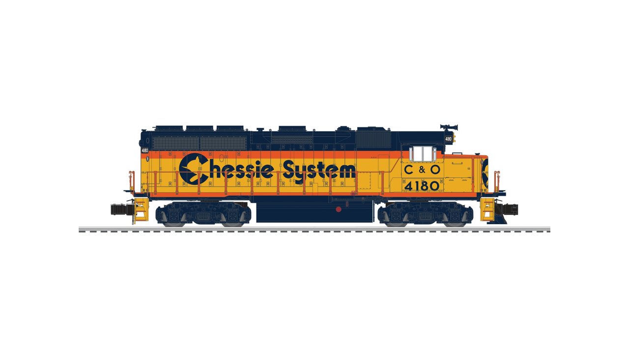 Chessie System Vision GP-40 Breakdown Unit