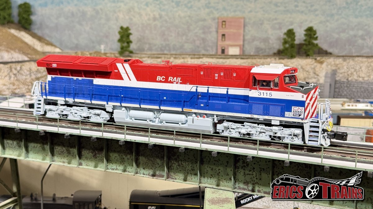 BC Rail Legacy ET44 #3115