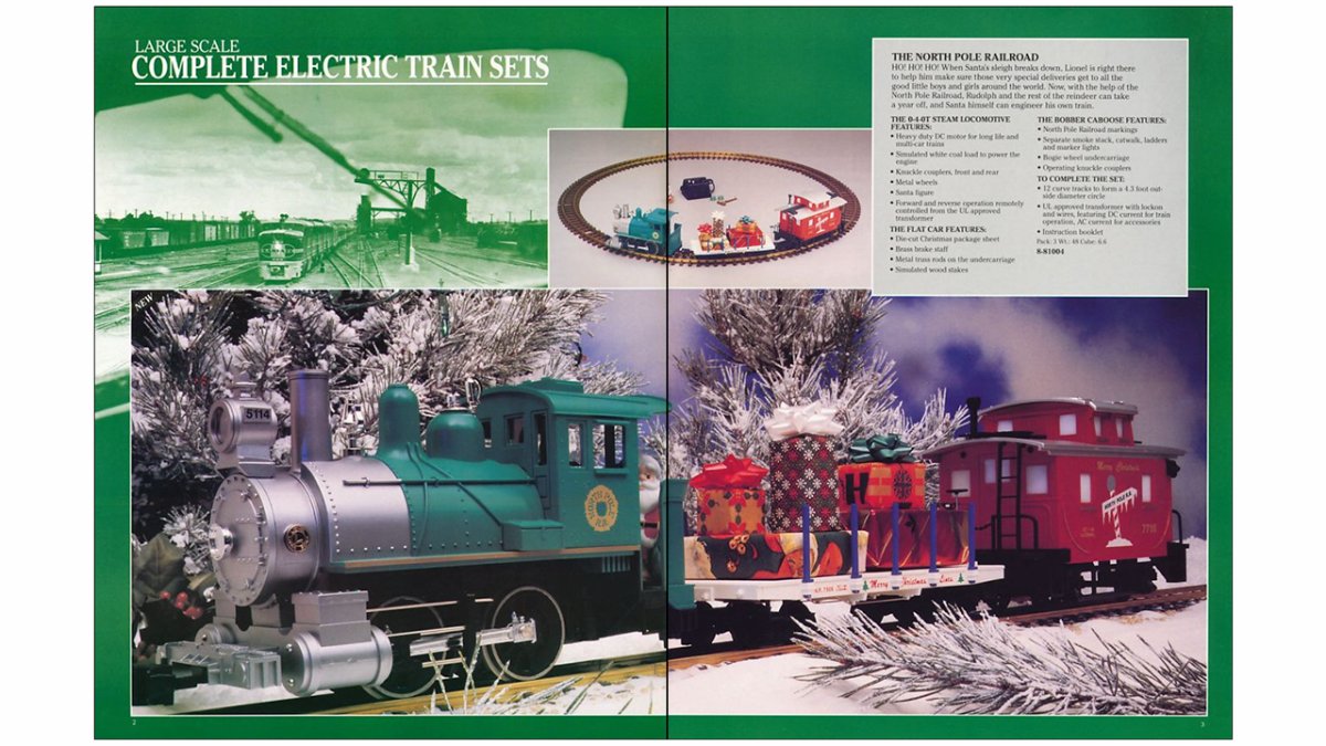 G Gauge North Pole Railroad Set