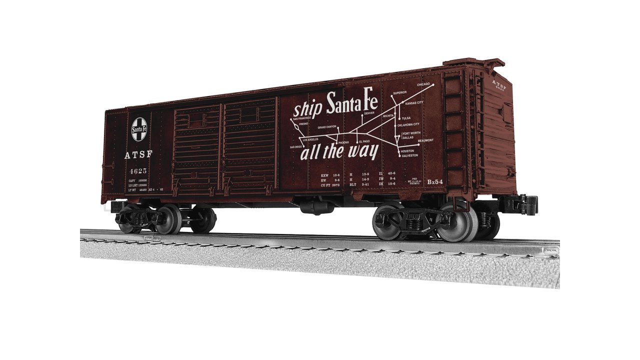 Santa Fe 40' Double Door Boxcar