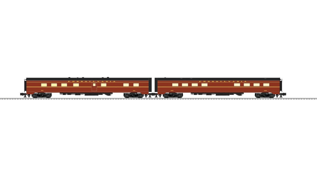 PRR Broadway Limited 21" 2-Pack