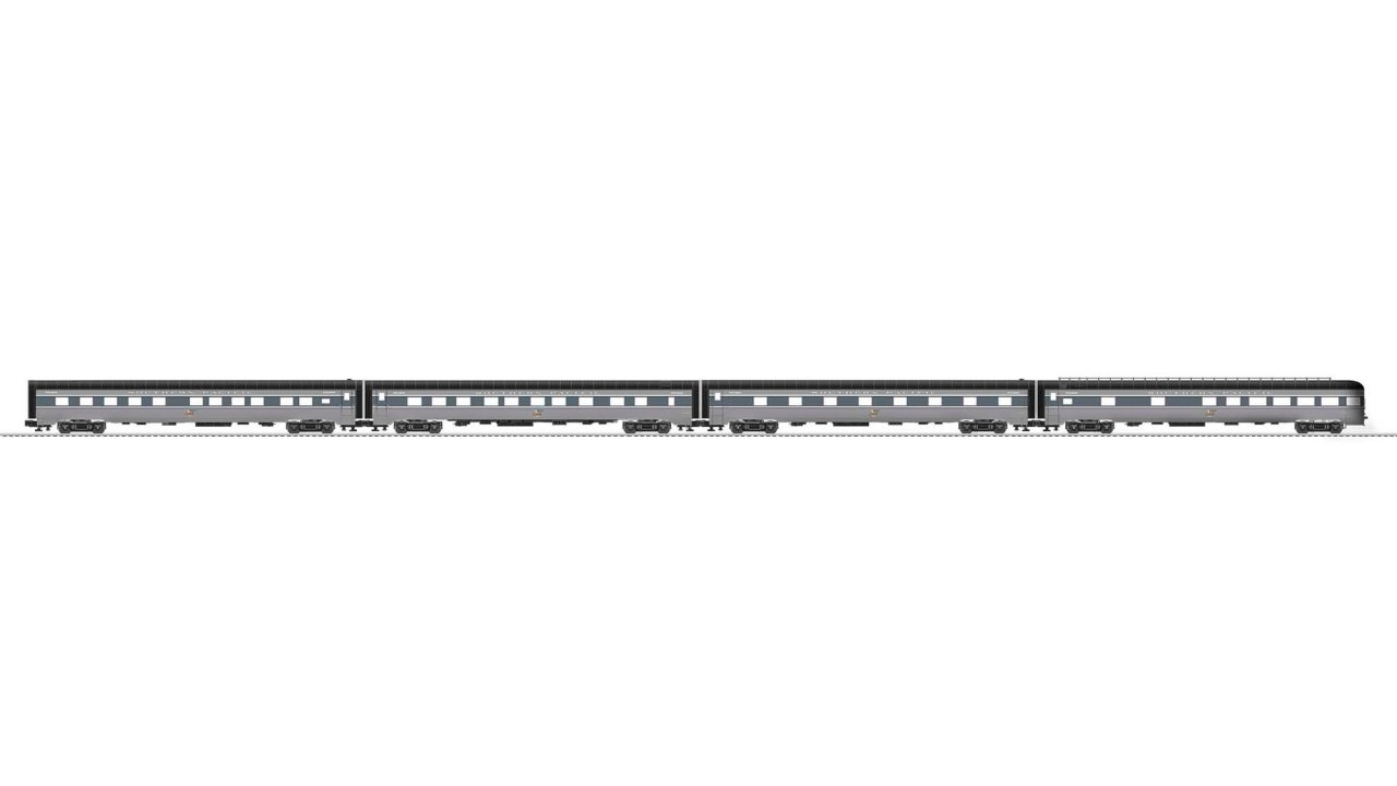 SP Lark Passenger Car 4-pack