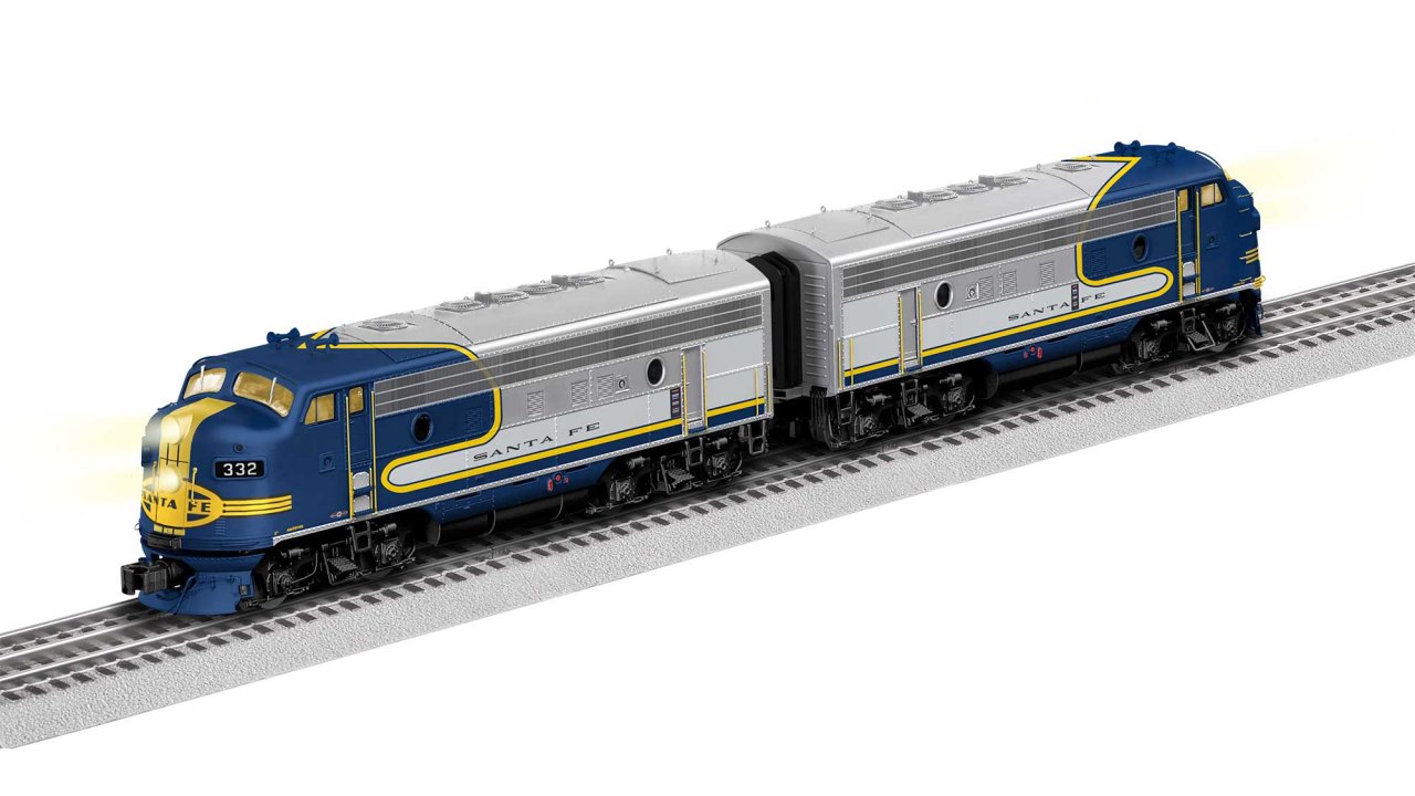 Santa Fe F7A Blue Bonnet AA Pair