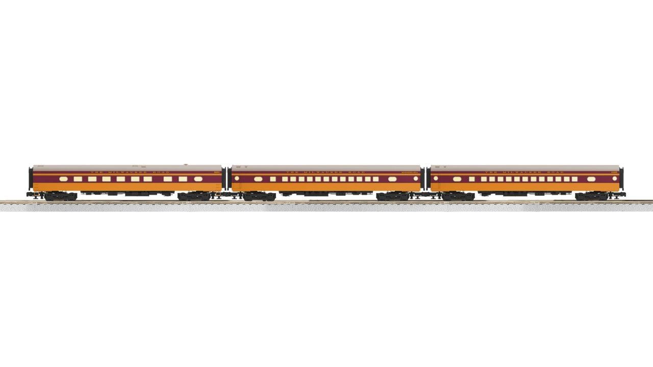 18 inch aluminum passenger 3-pack