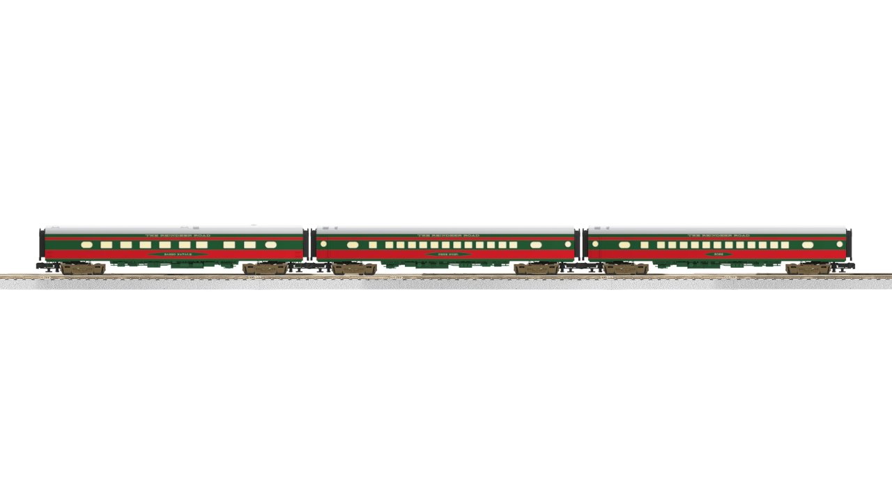 North Pole Central 18" Aluminum 3-pack