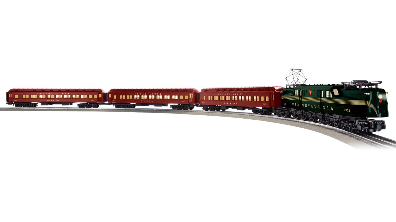 Postwar Inspired Pennsy GG1 Madison Set