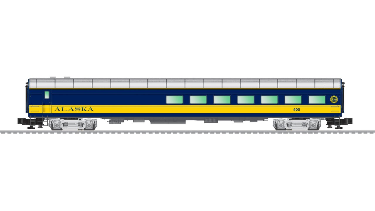 Alaska RR 21" StationSounds Diner Car
