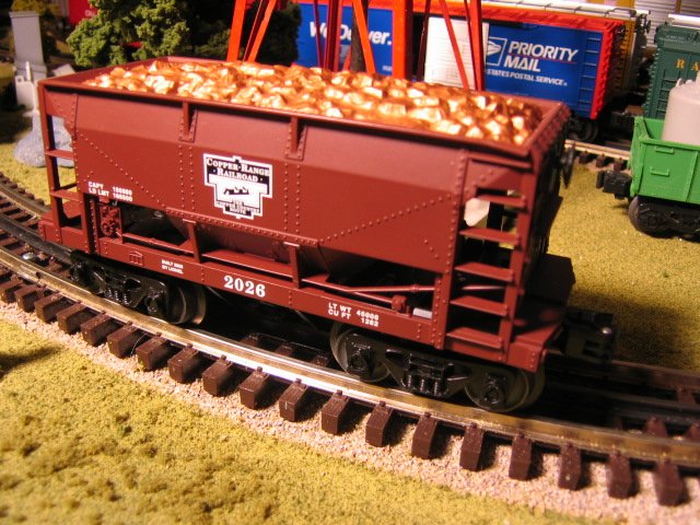 Copper Range Ore Car