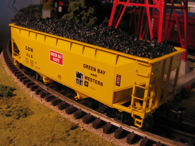 Green Bay & Western Offset Hopper #418