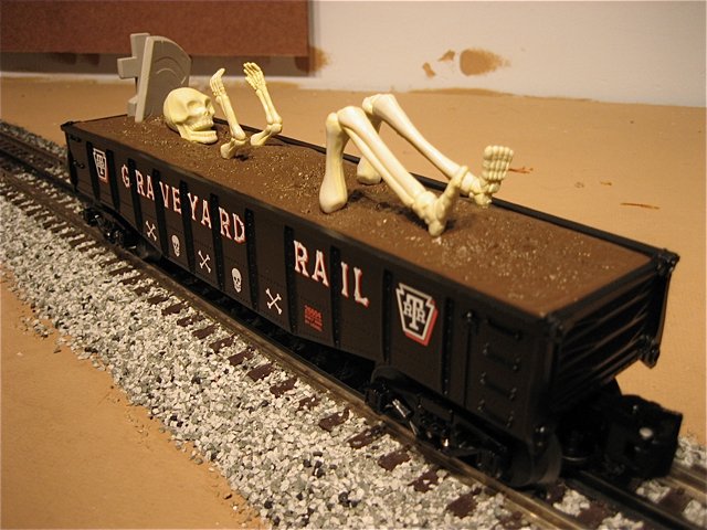 Halloween Spooky Grave Gondola