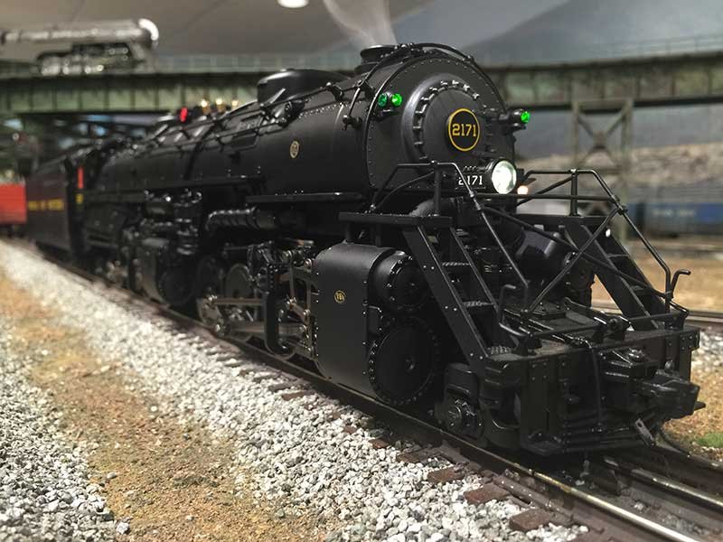 Norfolk & Western 2-8-8-2 Yb6 Steam Locomotive #2171