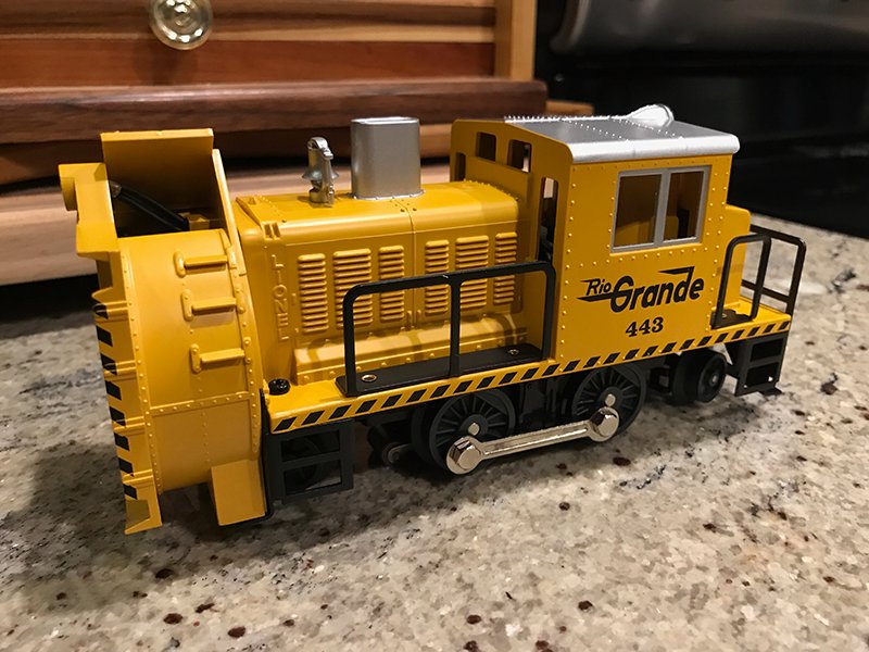 Rio Grande Command Control Rotary Snowplow