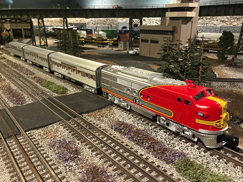 SANTA FE  F3 AA #22L-22C w/Superbass B Unit #22b