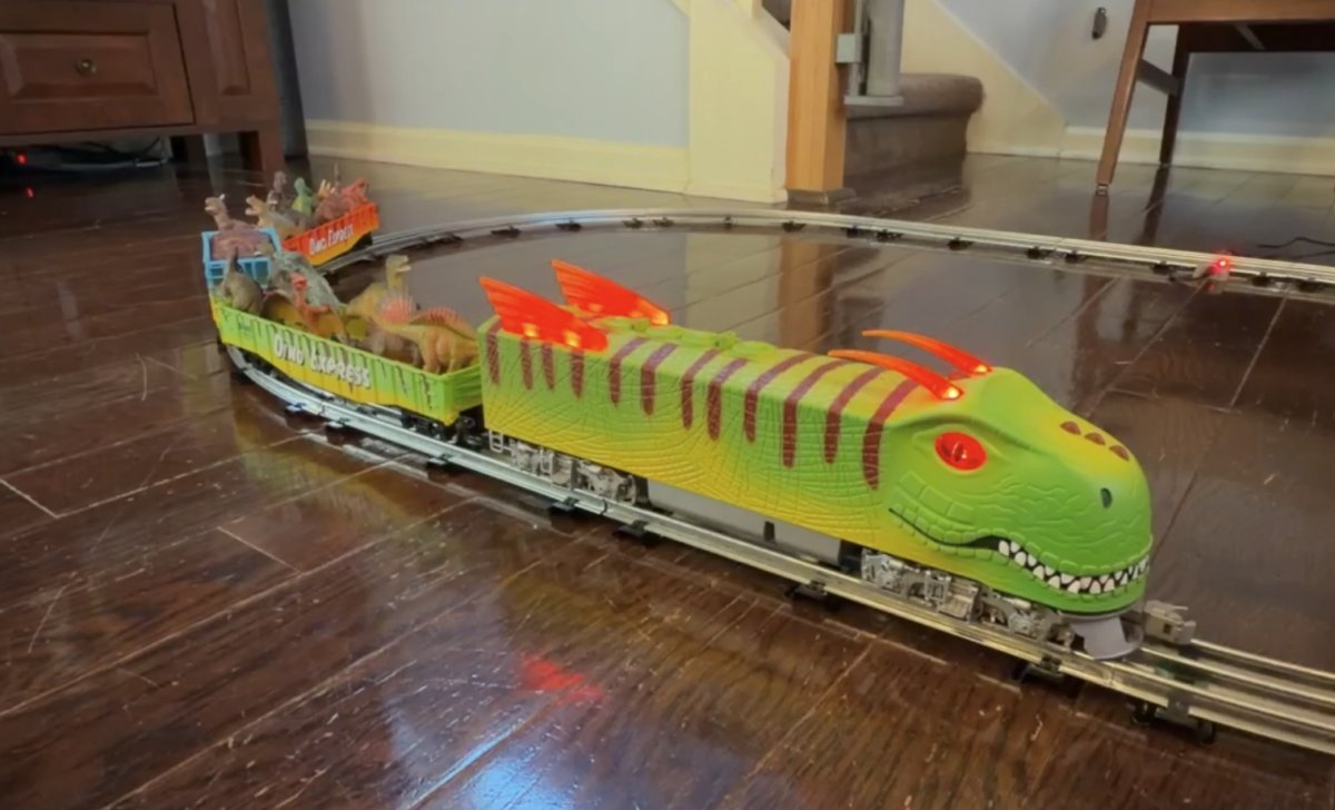 Dino Express Train Set