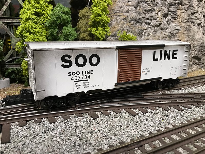 Soo Line Weathered Box Car