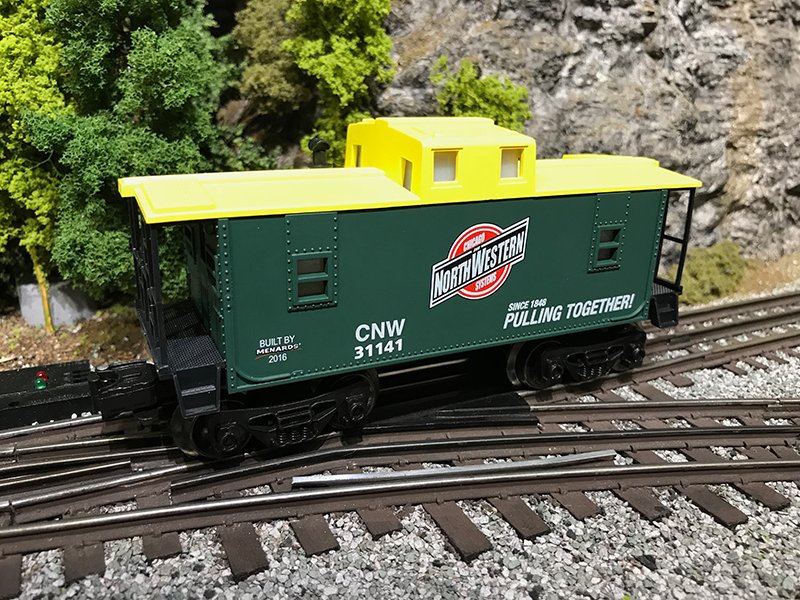 Chicago & Northwestern Lighted Caboose