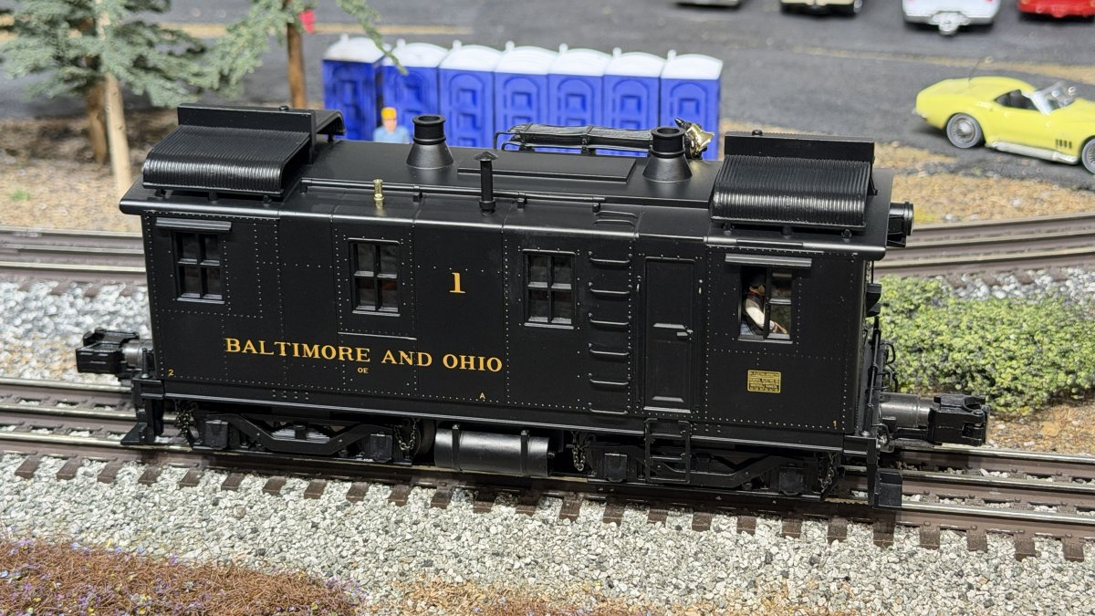 B&O GE Ingersol-Rand BoxCab Diesel