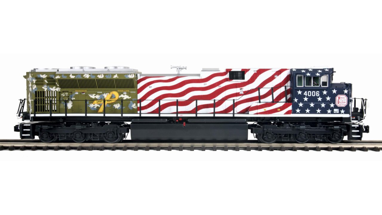 KCS Veterans SD70ACe #4006