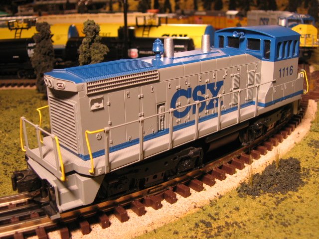 CSX #1116 SW-1500 Switcher Diesel Engine (Non-Powered)