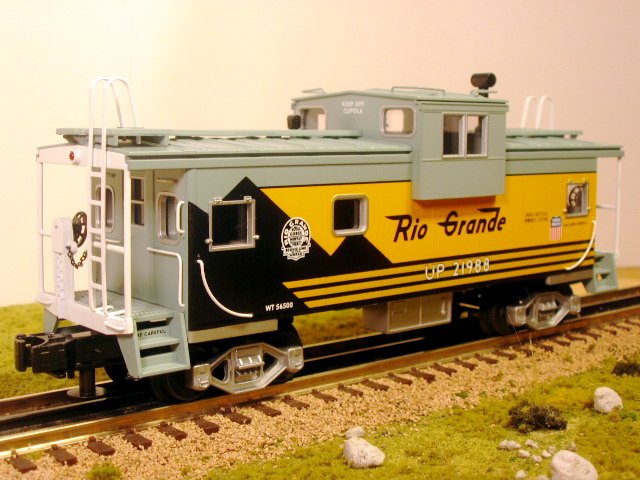 Denver Rio Grande Western Heritage Set Extended Vision Caboose