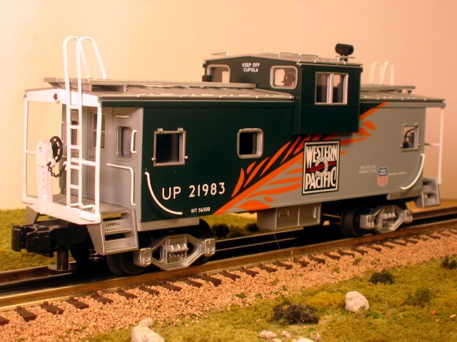 Western Pacific Heritage Set Extended Vision Caboose