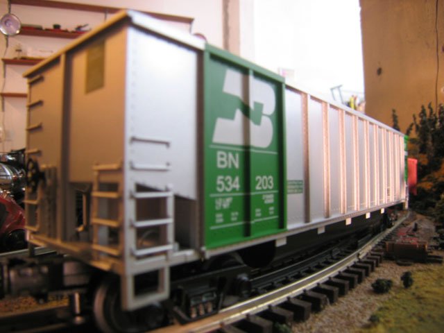 Burlington Northern O Scale Coal Porter Hopper
