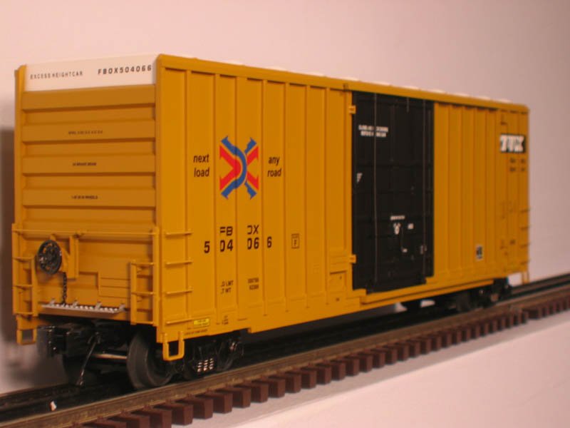 6-Car TTX 50' High Cube Box Car Set