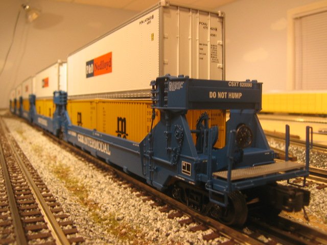 CSX 5-car Twin Stack Container Set