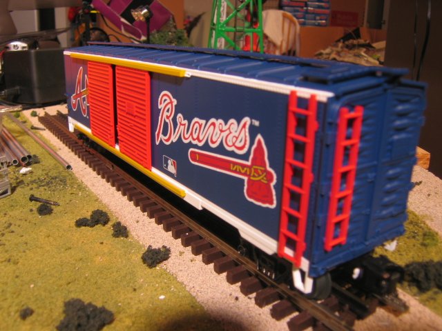 Atlanta Braves Double Door 50' Box Car