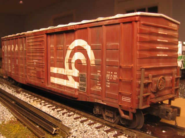 Conrail 50' Waffle Box Car #223113