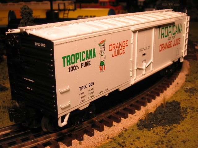 Tropicana Operating Reefer Car