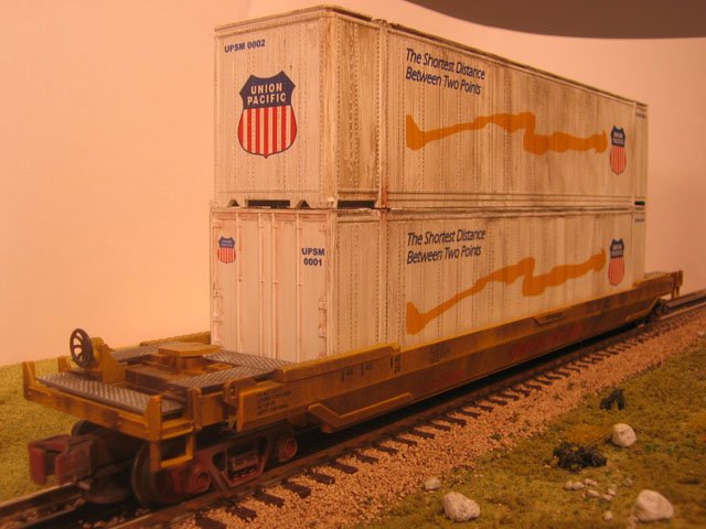 Union Pacific Husky Stack Car
